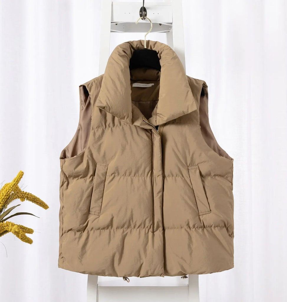 Thriving Oversized Puffer Vest - ELLAE - Outerwear