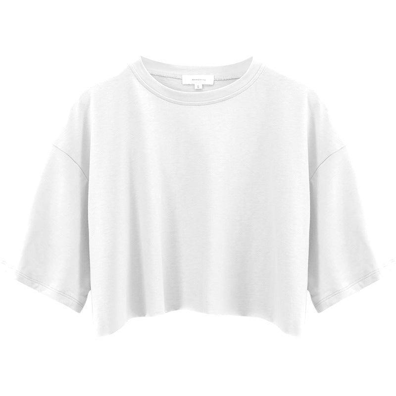 Lucky Cotton Crop Tee - ELLAE - Bras & Tops