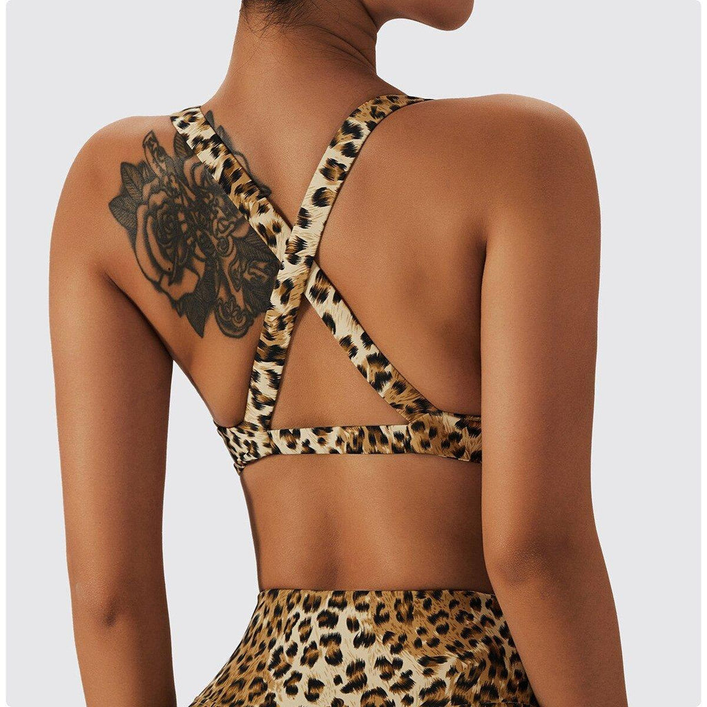 Prowess Cheetah Bra - ELLAE - Bras & Tops