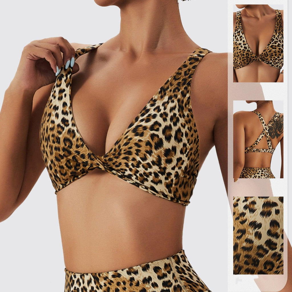 Prowess Cheetah Bra - ELLAE - Bras & Tops