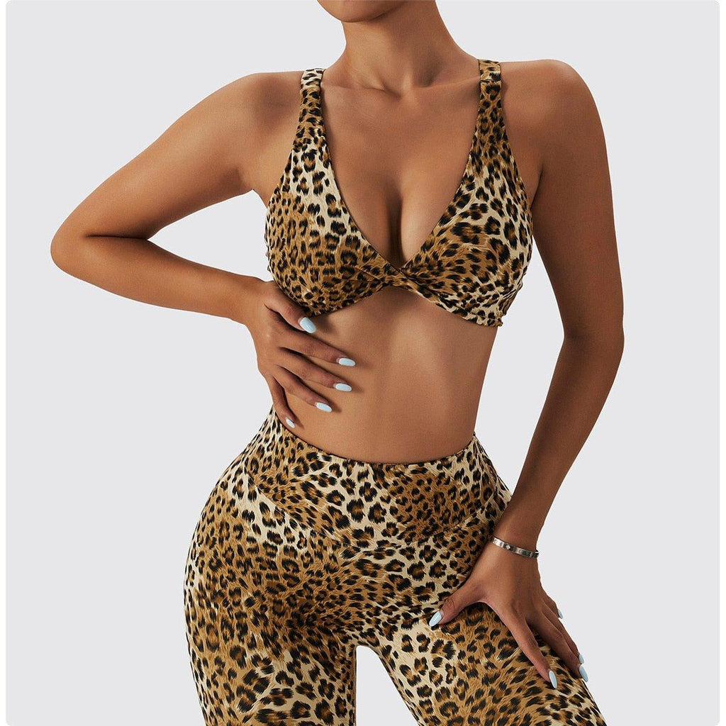 Prowess Cheetah Bra - ELLAE - Bras & Tops