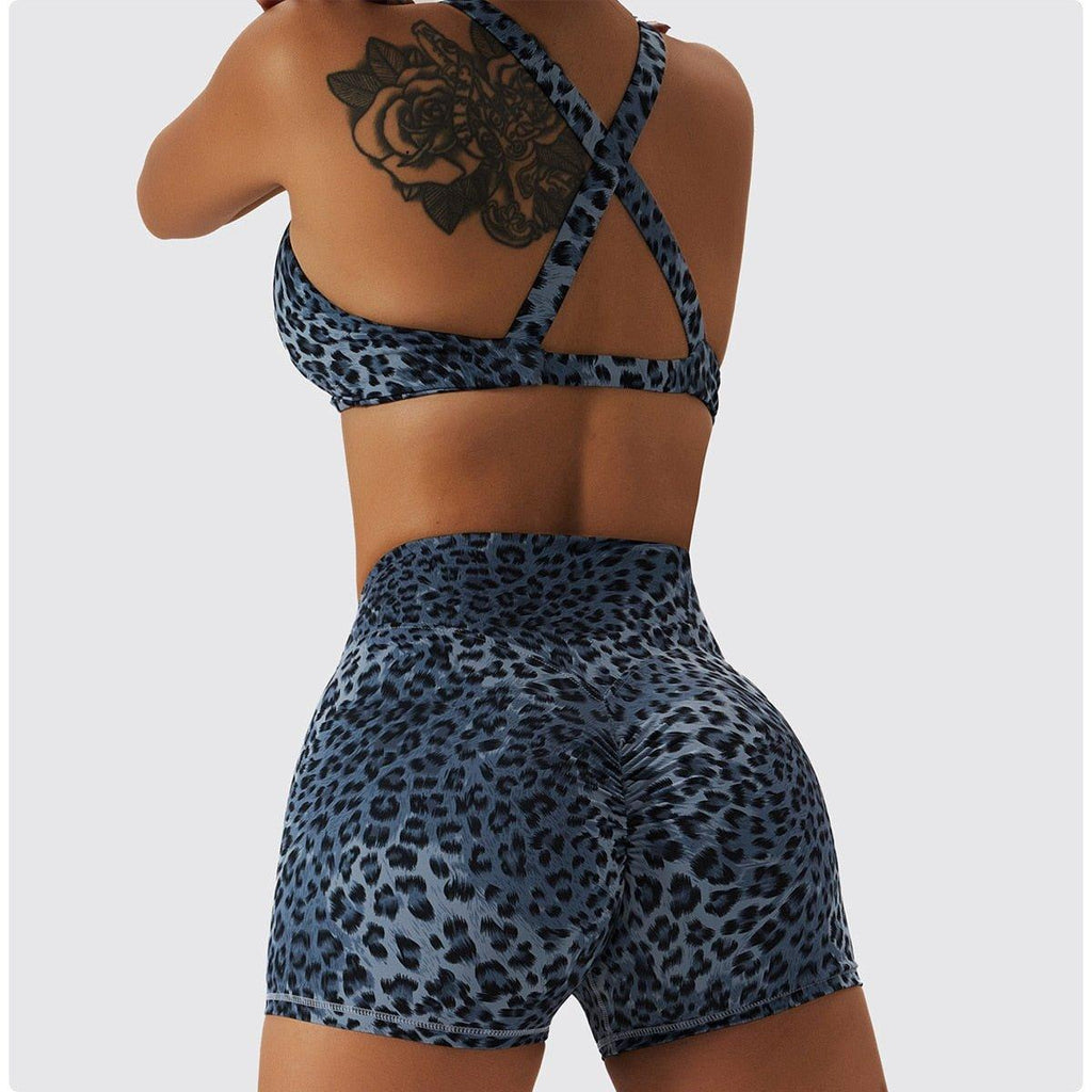 Prowess Cheetah Shorts - ELLAE - Bottoms