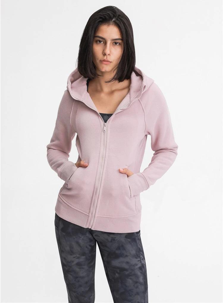 Rising Full Zip Hoodie - ELLAE - Bras & Tops