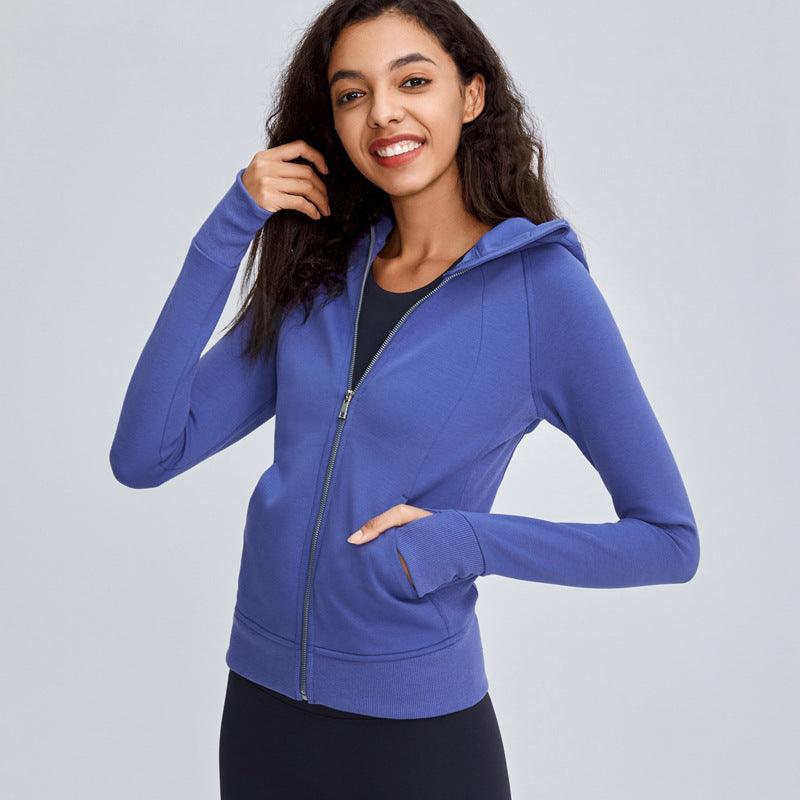 Rising Full Zip Hoodie - ELLAE - Bras & Tops