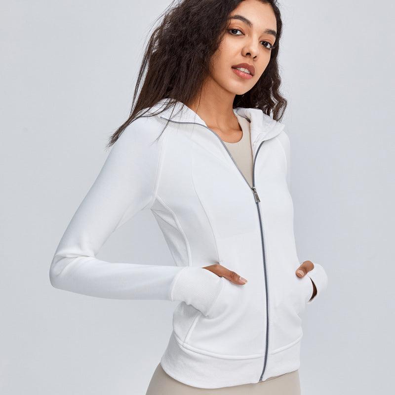 Rising Full Zip Hoodie - ELLAE - Bras & Tops